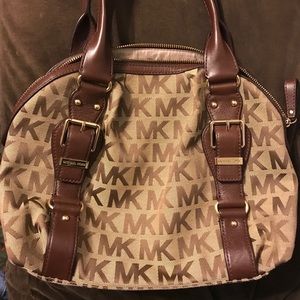 Michael Kors brown handbag